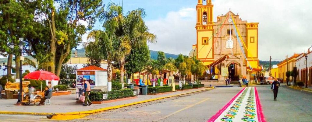 Pueblo Mágico de Huamantla, Tlaxcala.
